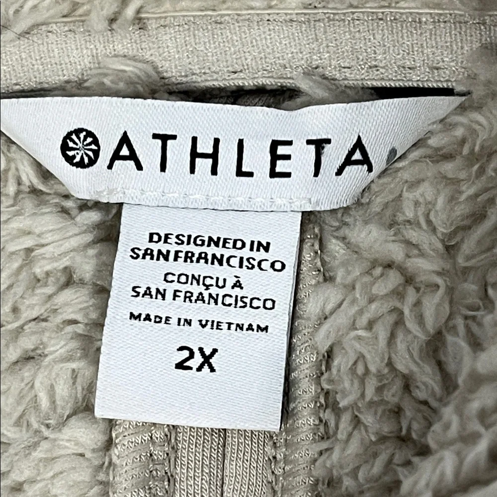 Women's Gray Sherpa Lined Jacket Full Zip Sweatshirt Swing Westbound Fleece